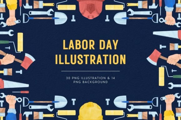Labor Day Illustrations: Crafting Festive Designs with Ease