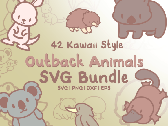 Outback Animals SVG Illustrations: A Designer's Guide