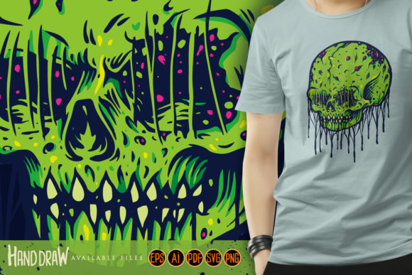 Skull Monster Illustrations: A Designer's Dark Asset