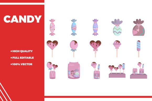 Sweeten Your Visuals: A Guide to Candy Illustrations