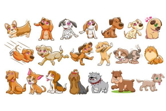 Unlocking Creative Potential with Cute Dog Illustrations
